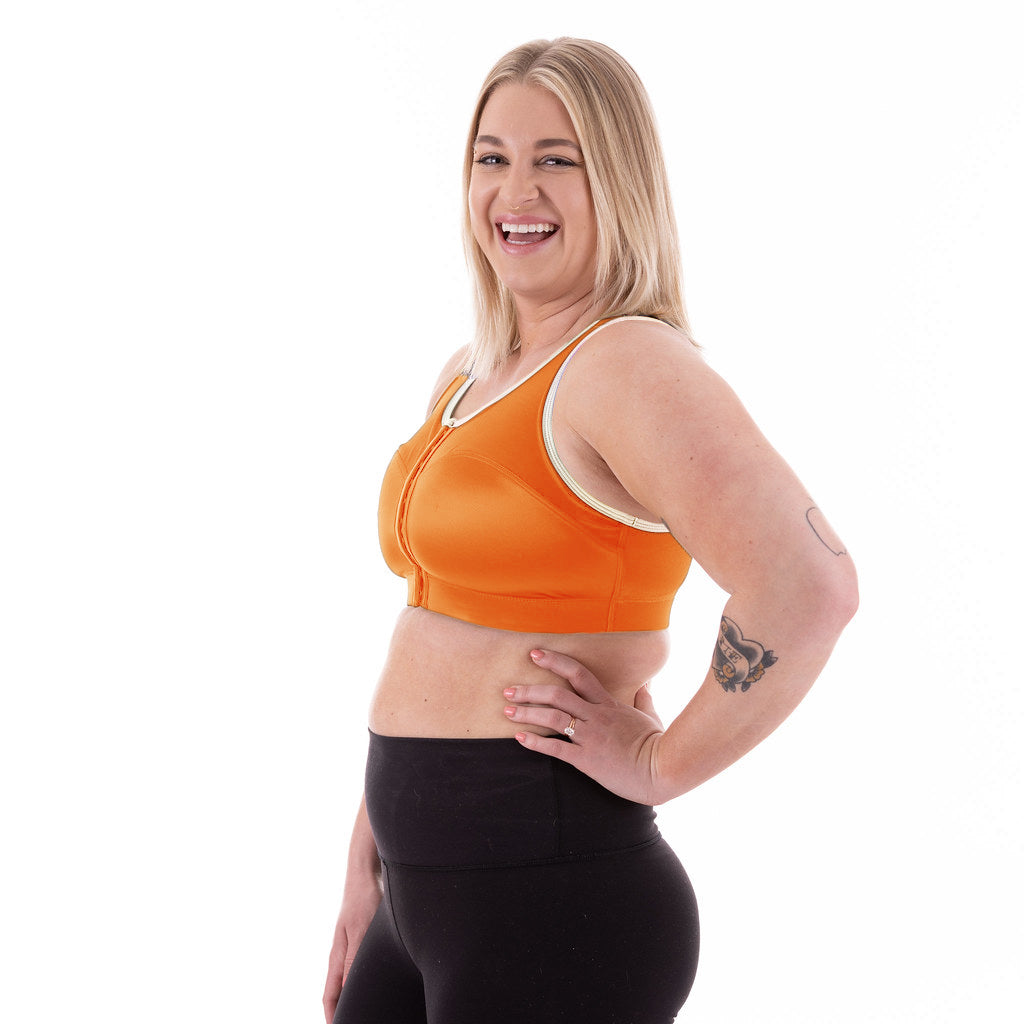 HSIA Racerback Sports Bra with Adjustable Back Clasp for a Clean Fit HSIA Racerback Sports Bra with Adjustable Back Clasp for a Clean Fit